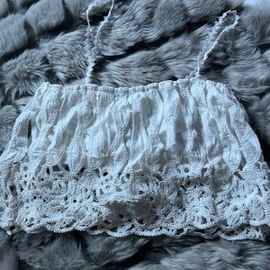 New with tags crotchet Zara top